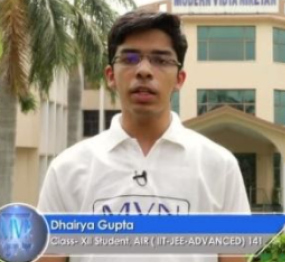 Student testimonial MVN school-Aravalihills